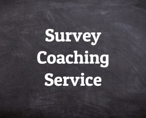 Survey Coaching Service